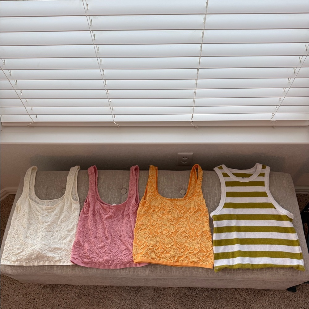Anthropologie Tank Tops Set